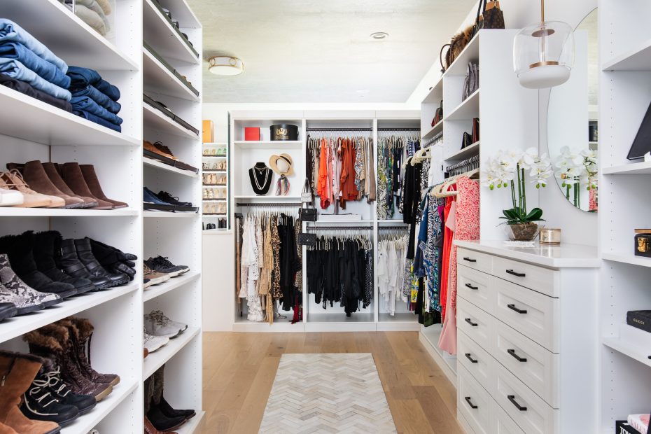 Bright closet