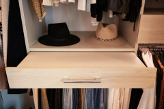 Pull-Out Drawer Storage Feature
